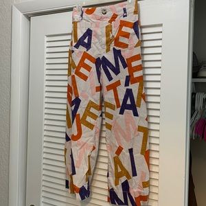 Anthropologie Maeve Brand Wide Leg Pants